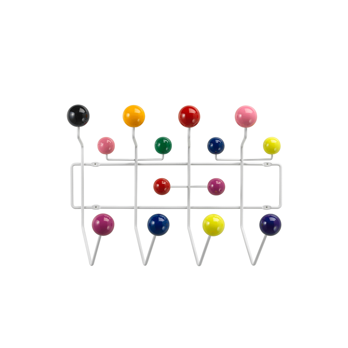 Hang It All White Multi Coloured