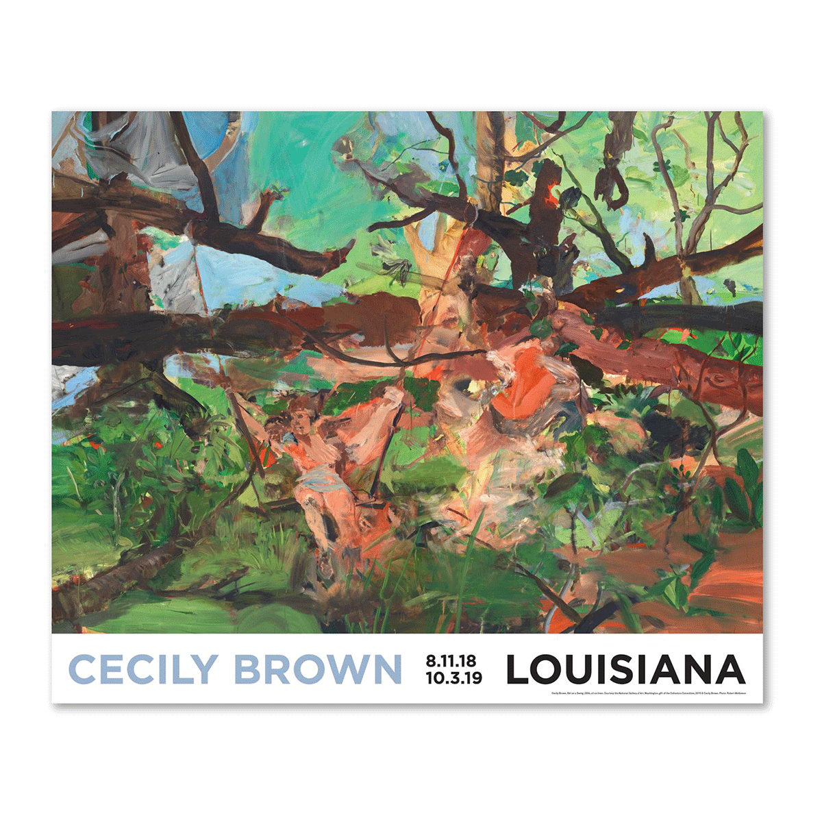 Poster Cecily Brown - Girl on a Swing (2004)