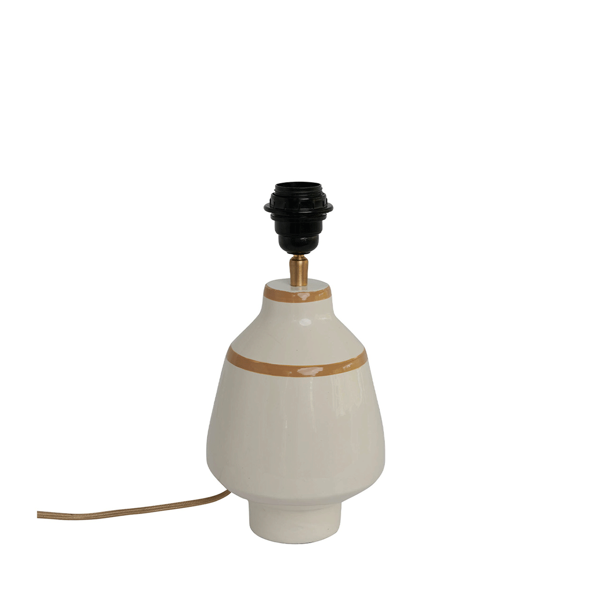 Lampefot Becky White/Mustard