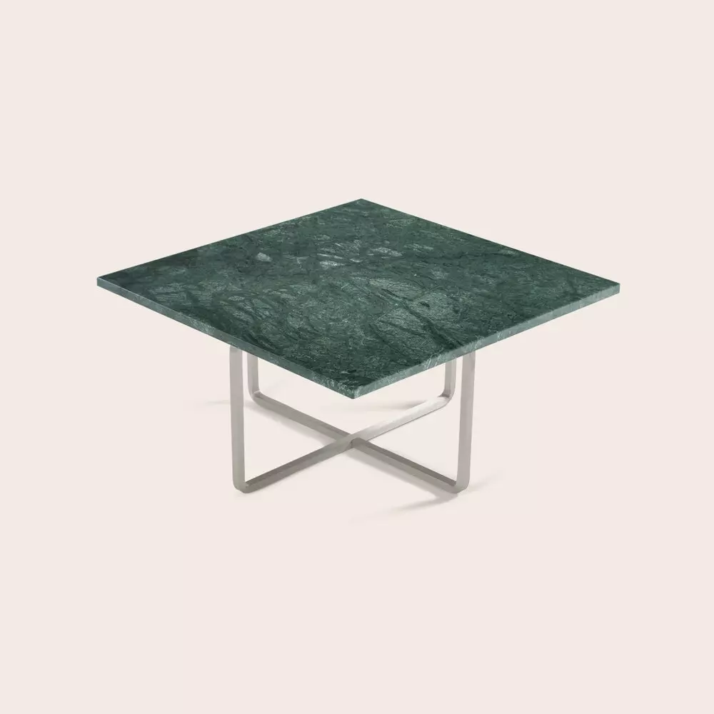 Ninety Table 60x60 Solid Stainless Steel