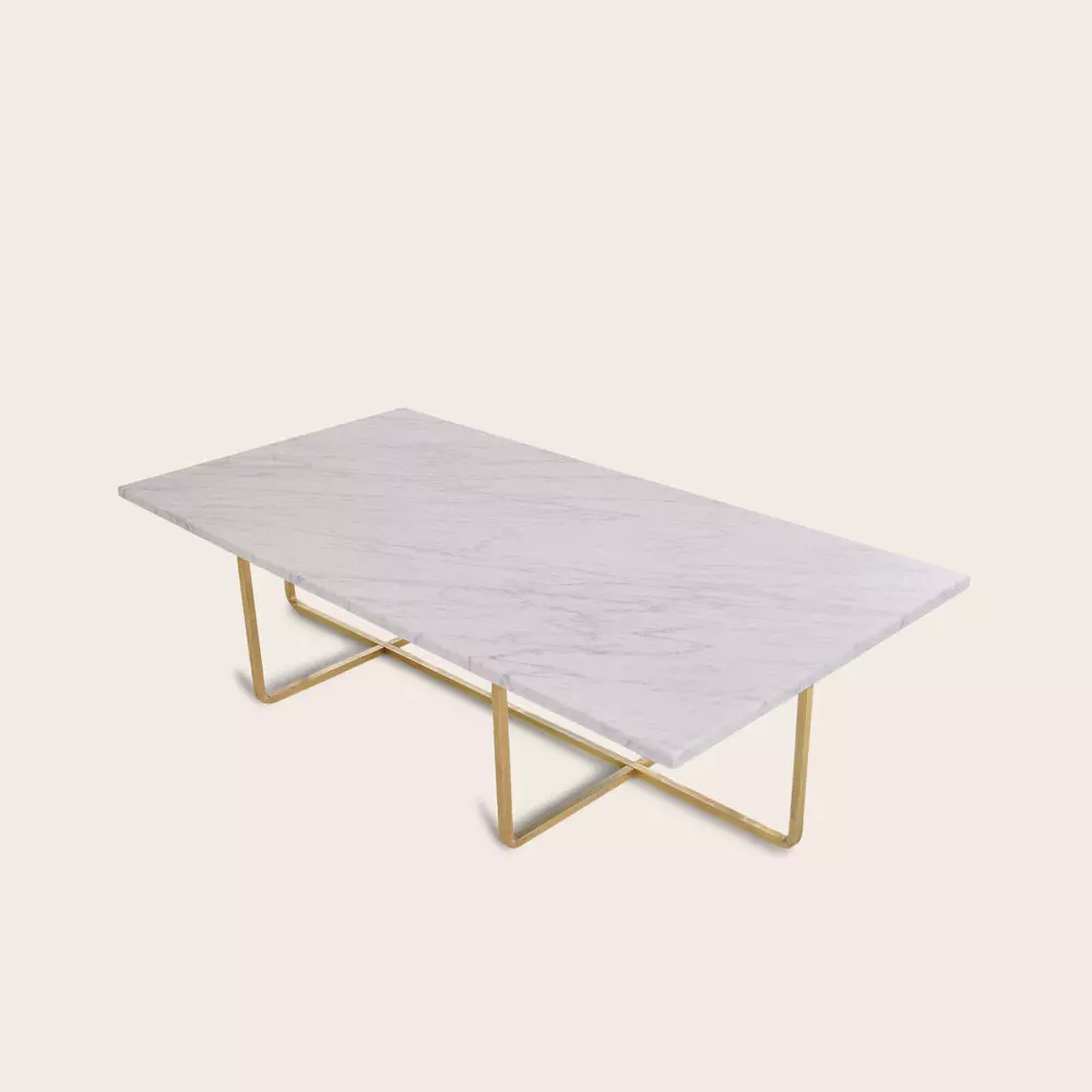 Ninety Table 120x60 Messingben