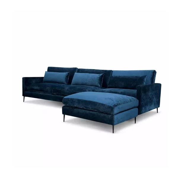 Aspen Loungesofa 307cm Ink Tube Bakputer & Puff