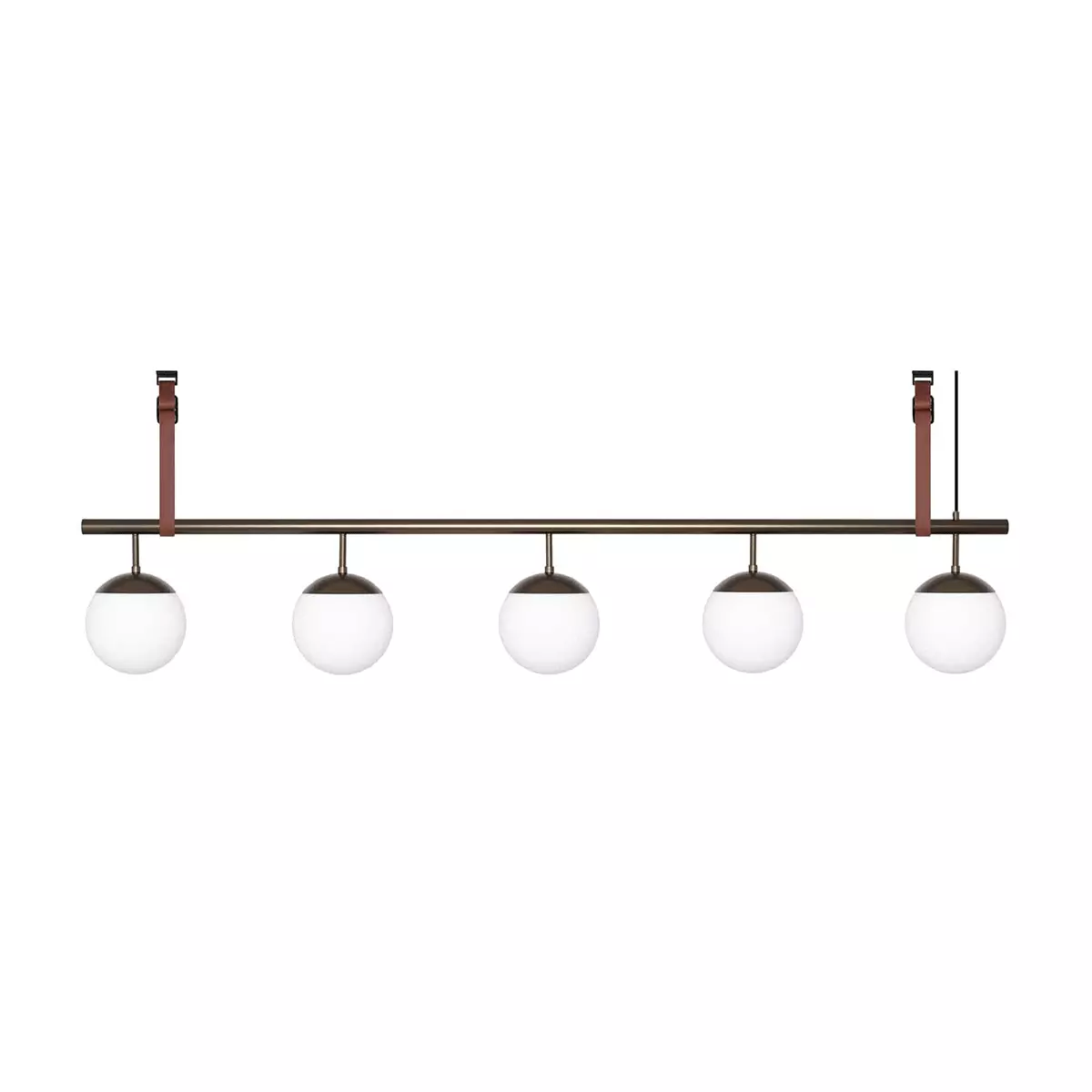 Long Lord Taklampe 5 Bronse/Opal