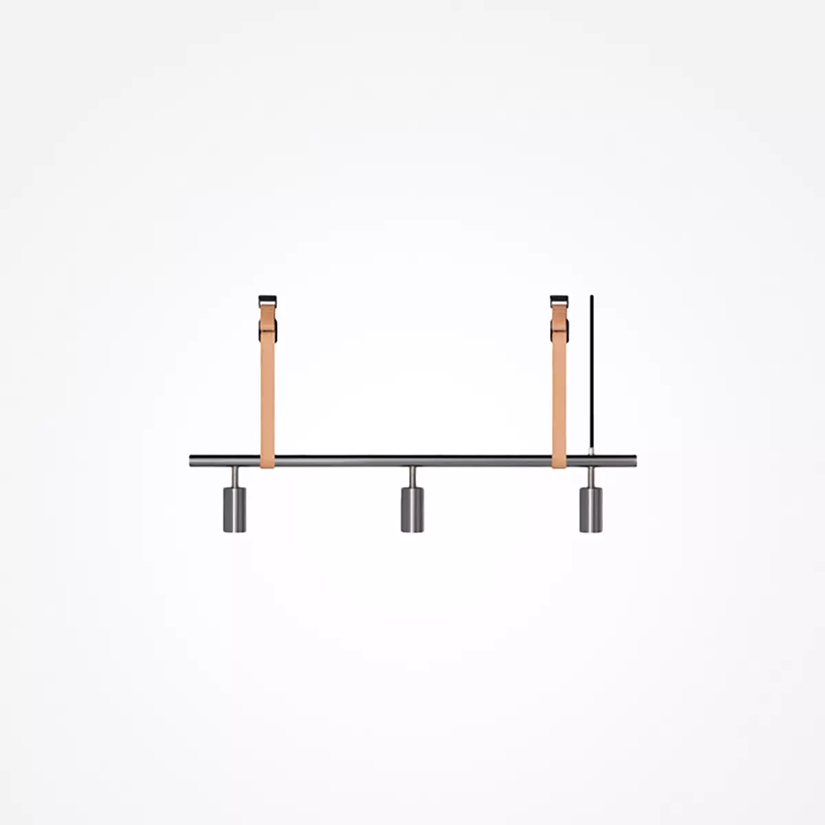 Long John Taklampe 3 Stål