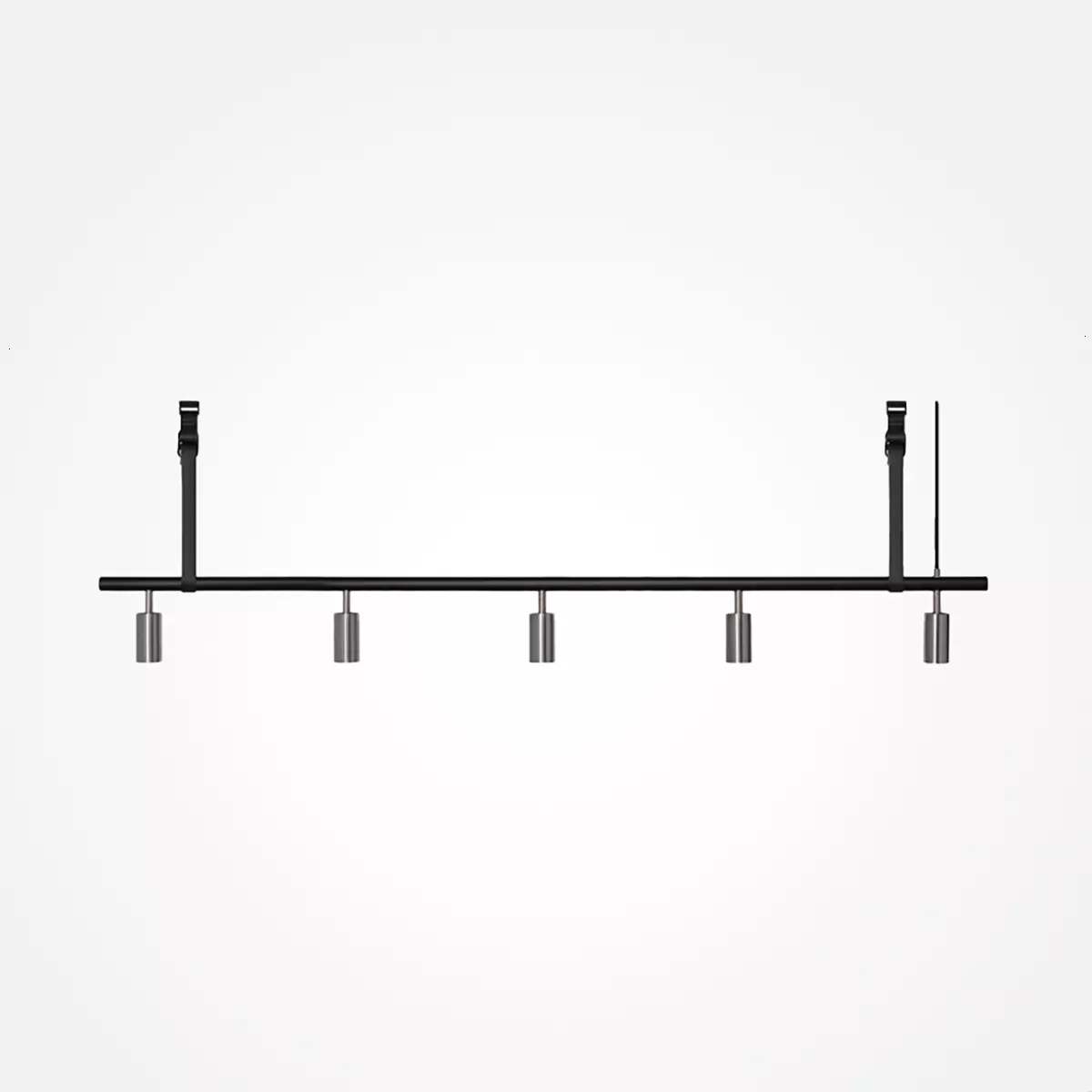 Long John Taklampe 5 Sort/Stål