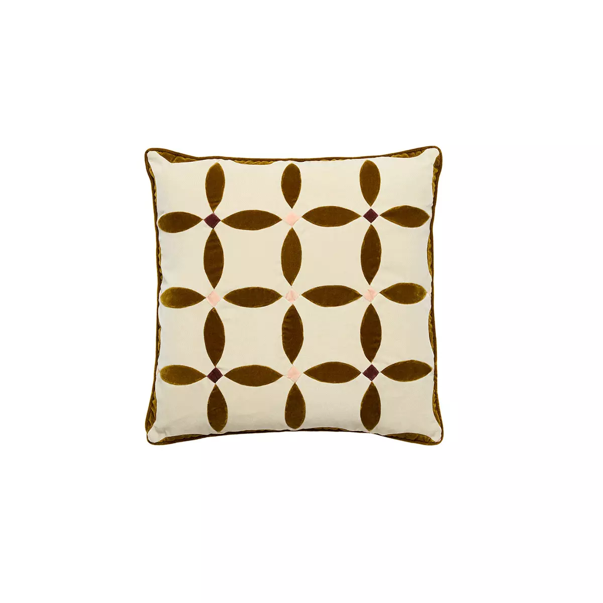 55x55 Marigold Caramel/Dusty White Pute