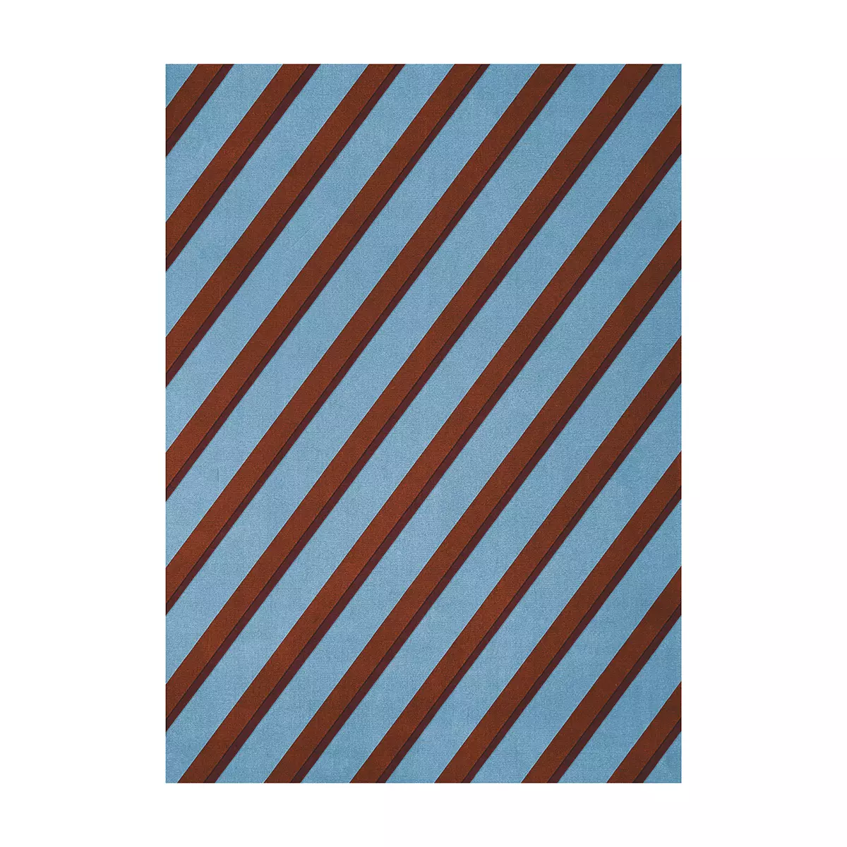 Gulvteppe Tekla Diagonal Sky 180x270