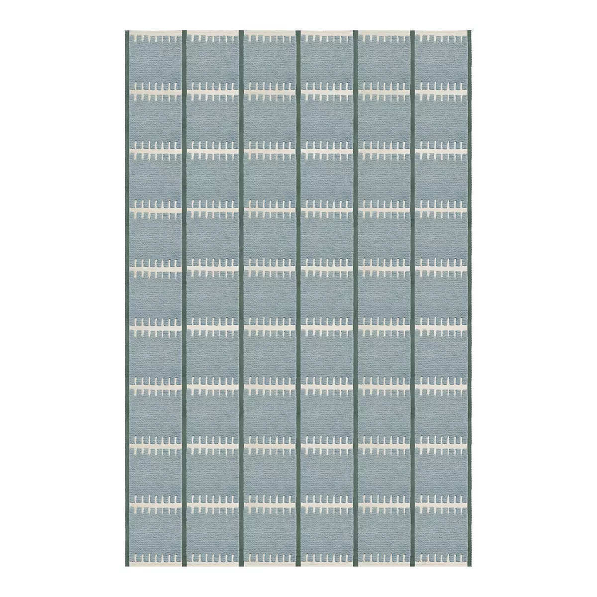 Gulvteppe Lilly Blue 200x300