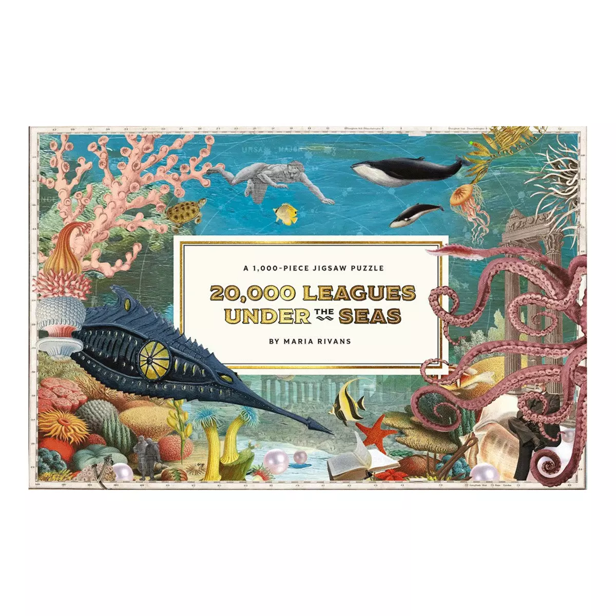 Puslespill Under the Sea - 1000 brikker