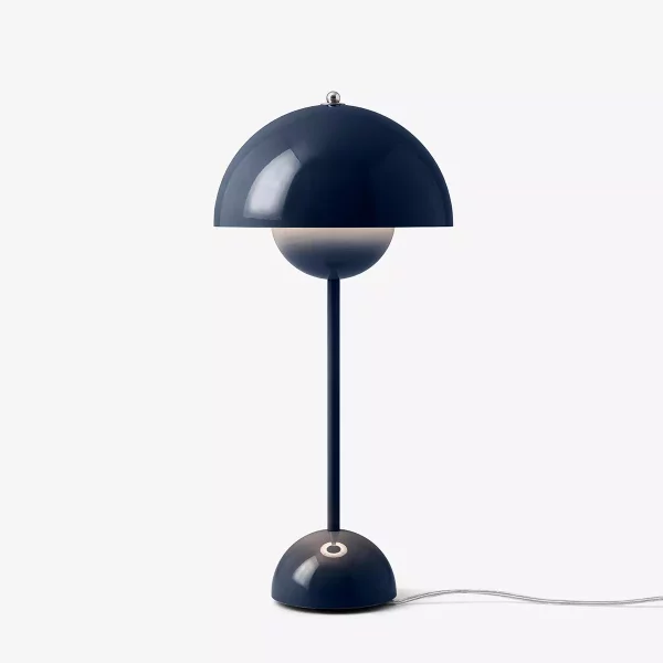Flowerpot Bordlampe VP3 Steel Blue