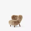 Lille Petra Sheepskin Honey 50mm Walnut