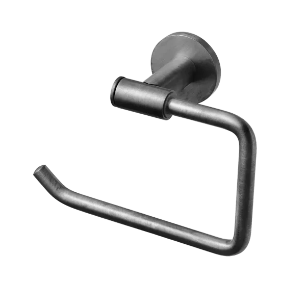 Toalettpapirholder u/lokk TA235 PVD Brushed Black chrome