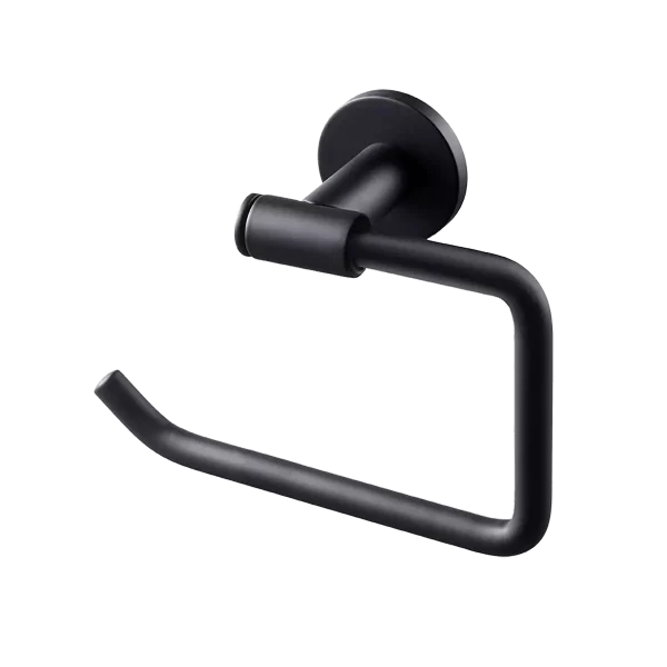 Toalettpapirholder u/lokk TA235 Matt Sort