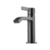 Servantbatteri ARM071 Brushed Black Chrome