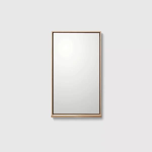 M7/50 Speil 50x86 m/Treramme & Hylle