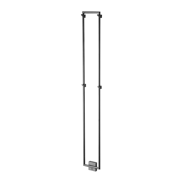 Håndkletørker TW1500-200 Black Chrome