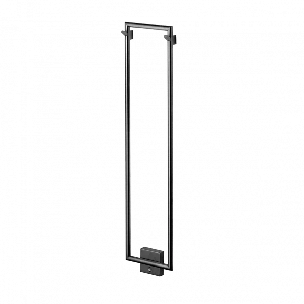 Håndkletørker TW800-200 Brushed Black Chrome ED1