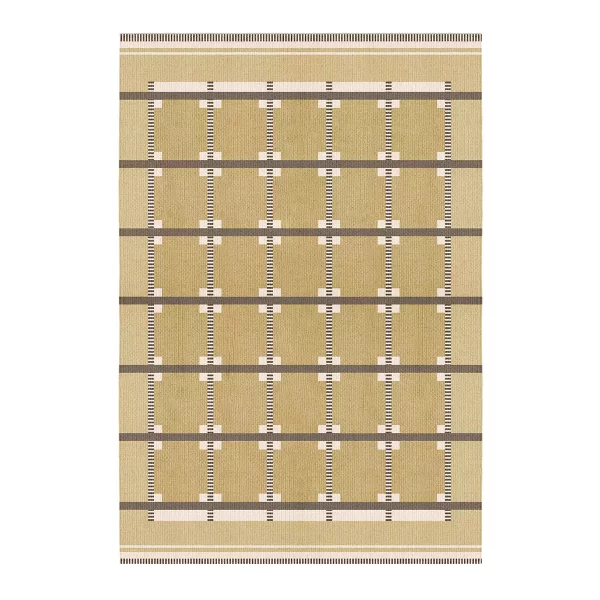 Gulvteppe Röllakan Ruth Ullteppe Harvest Yellow 180x270cm