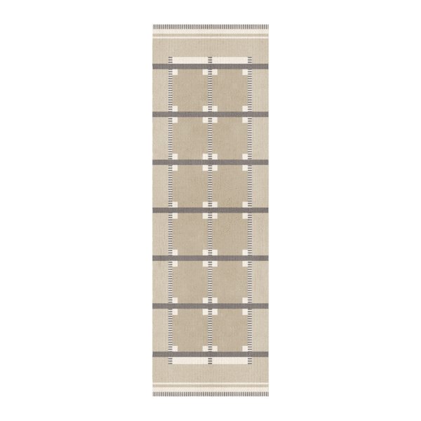 Løper Röllakan Ruth Ullteppe Almond 75x240cm