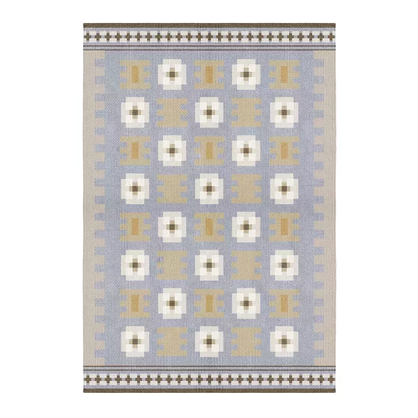 Gulvteppe Röllakan Selma Ullteppe Dove 140x200cm