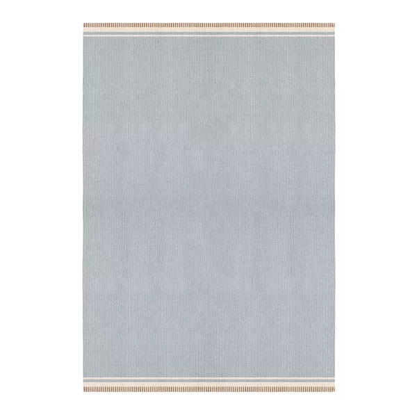 Gulvteppe Röllakan Solid Ullteppe Sky Blue 140x200cm