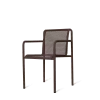 Dapple Utestol m/Armlener Dark Chocolate