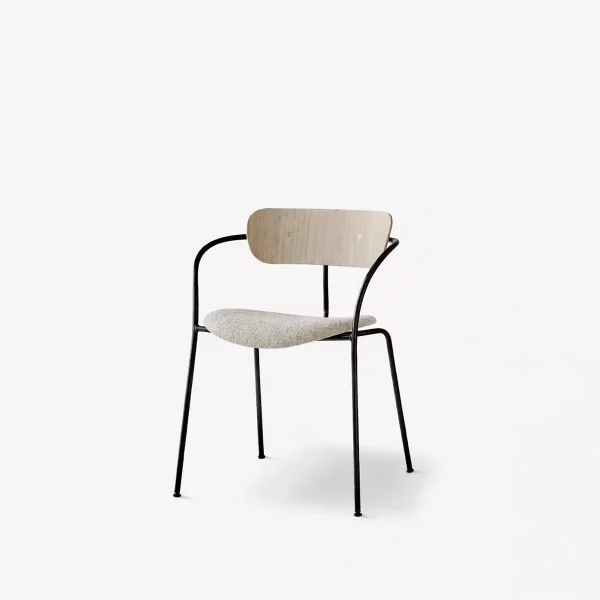 Pavilion Spisestol AV4 Oak/Black Legs/Karakorum