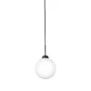 Apiales 1 Pendel Large Satin Black/Opal