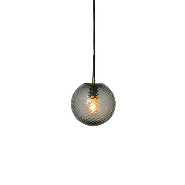 Waldorf Taklampe Ø20 Smoke Faceted