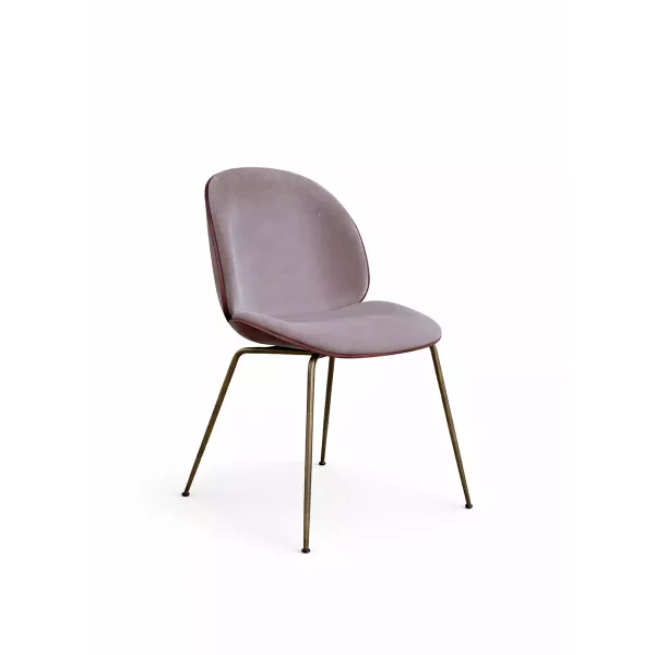 Beetle Spisestol Walnut/Velvet
