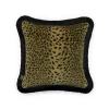 Pute 45x45 Savanna Velvet Fringed Auric