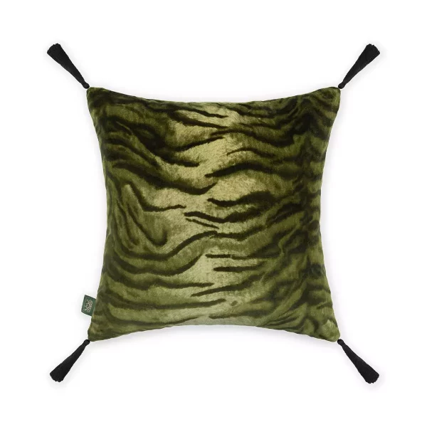 Pute 45x45 Caspian Velvet Tassel Laurustine