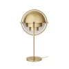 Multi-Lite Bordlampe Shiny Brass