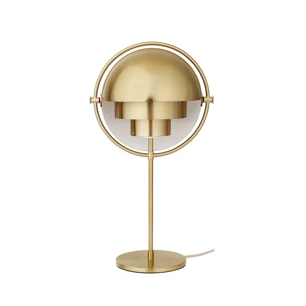 Multi-Lite Bordlampe Shiny Brass