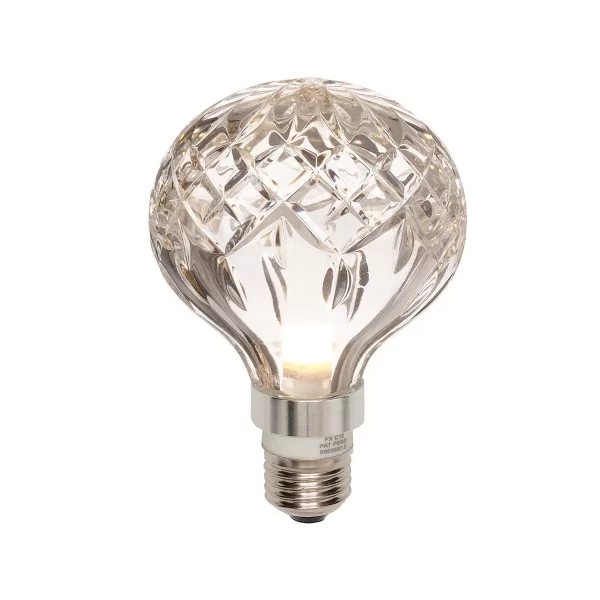 Crystal Bulb m/LED pære Klar