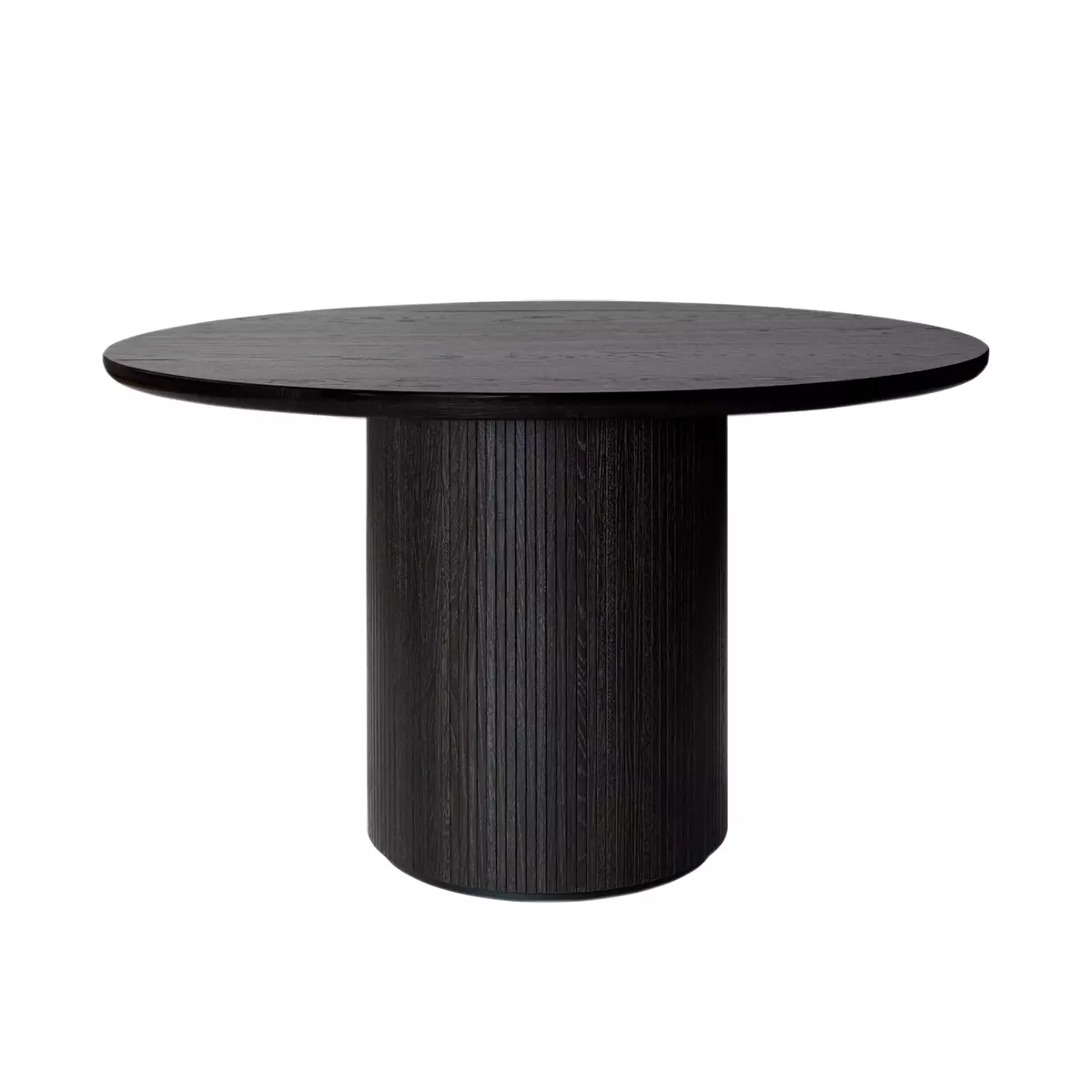 Moon Spisebord Eikefiner Sort/Brun Ø120