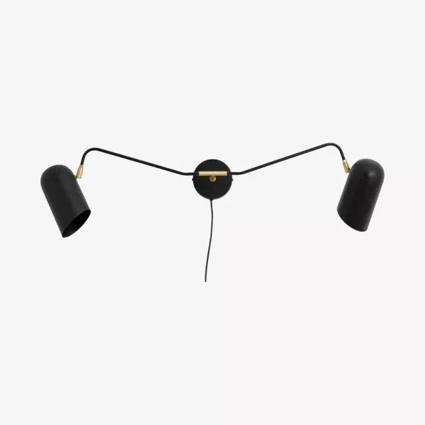 Vegglampe Eris Sort