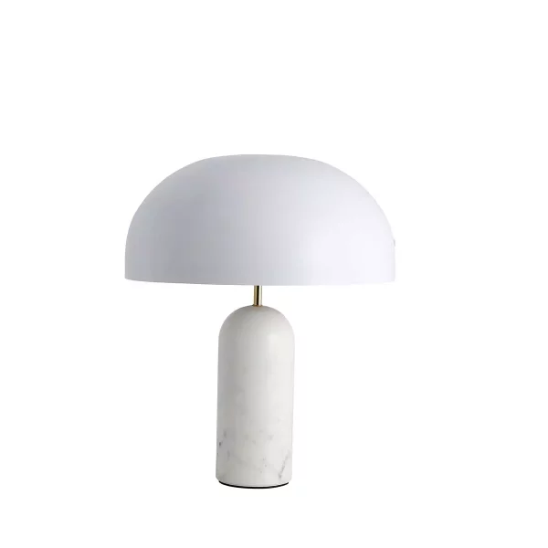 Bordlampe Atlas Hvit Marmor