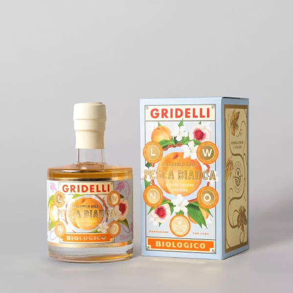 Gridelli Aceto Balsamico Al Pesca Bianca 250ml