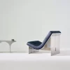 Kollen Lounge Chair Sort Skinn
