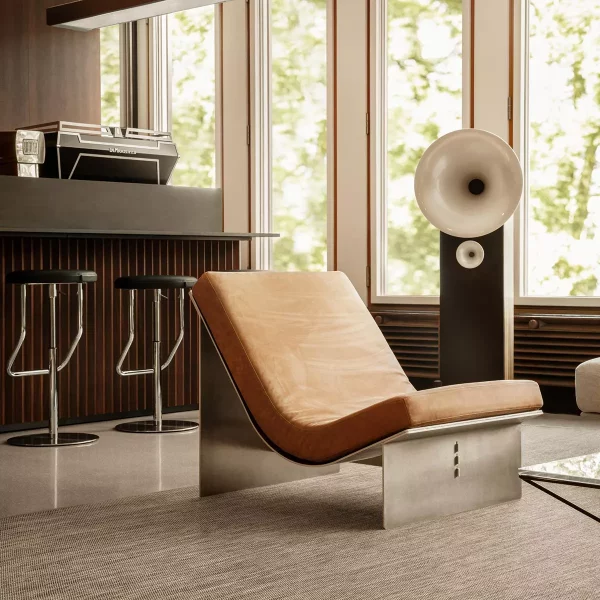 Kollen Lounge Chair Cognac Skinn