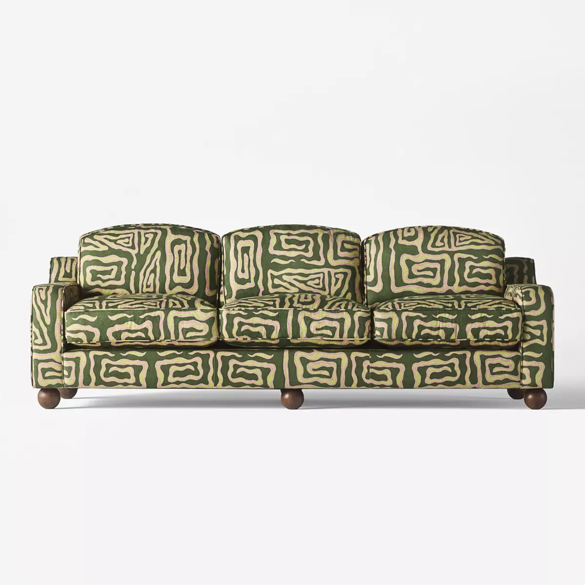 Lola Sofa Beaten Track Green