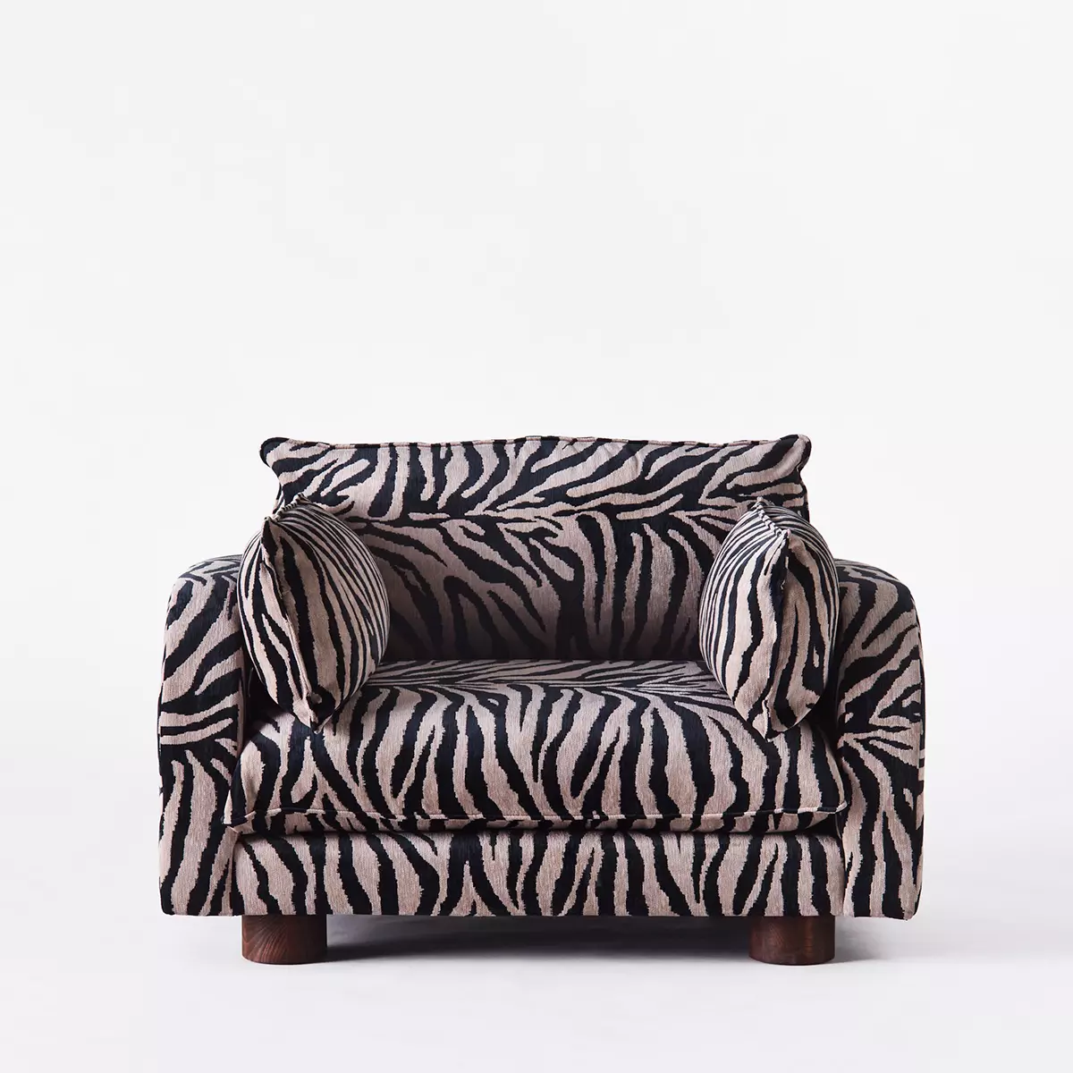 Miles Loveseat Zebra