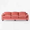 Lola Sofa Velvet Vintage Pink