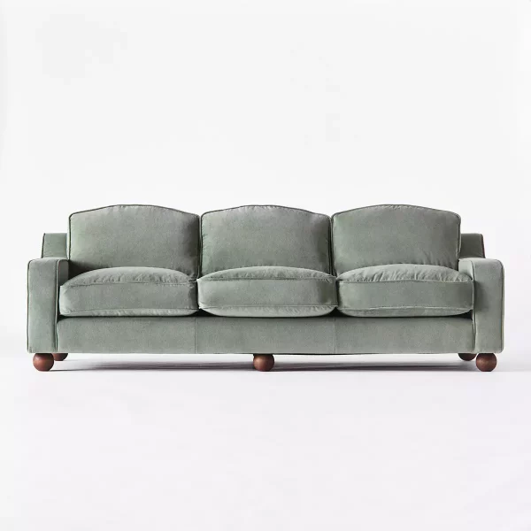 Lola Sofa Velvet Green
