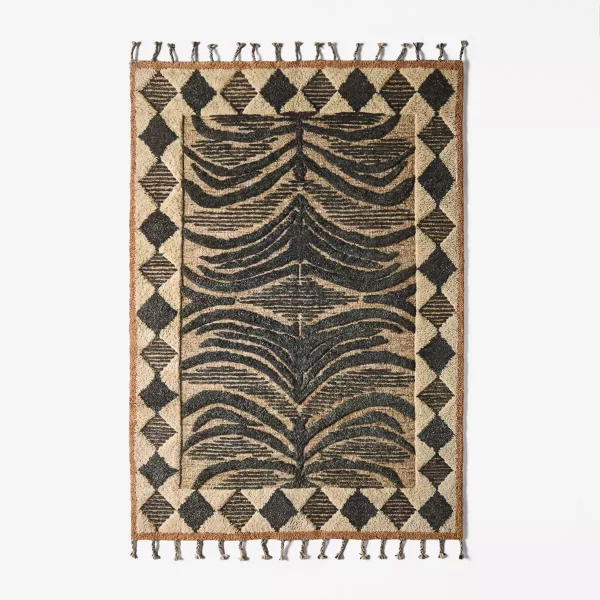 Gulvteppe Wild Cat Black Ash 200x300cm