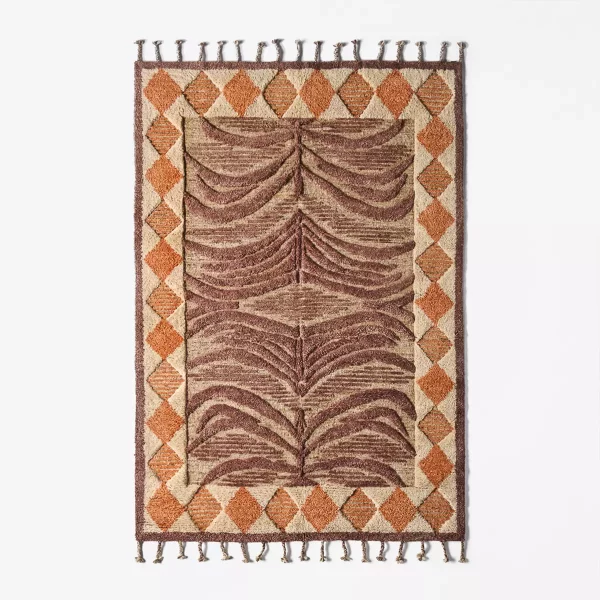 Gulvteppe Wild Cat Burnt Brown 250x350cm
