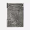 Gulvteppe Psychedelic Labyrinth Charcoal 200x300cm