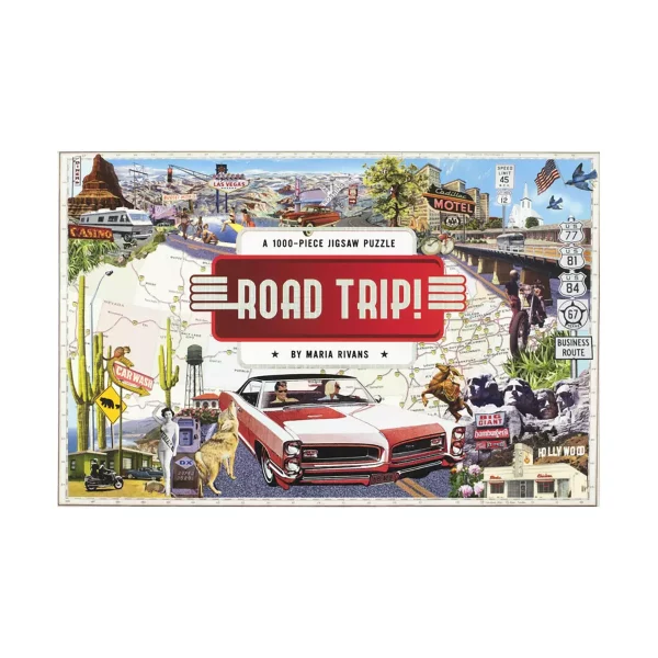 Road Trip A 1000-Piece Jigsaw Puzzle