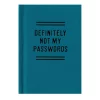 Definitely Not My Passwords - Password Diary